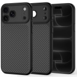 Tech-Protect iPhone 17 / 18 Pro Max Carbon case with MagSafe - Black