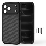 Tech-Protect iPhone 17 / 18 Pro Max Carbon case with MagSafe - Black