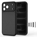 Tech-Protect iPhone 17 / 18 Pro Carbon case with MagSafe - Black