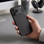 Tech-Protect iPhone 17 / 18 Pro Carbon case with MagSafe - Black