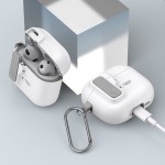 Tech-Protect Silicone Hook Apple Airpods 4/5 - White