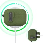 Tech-Protect Slim Hook Apple Airpods Pro 3 - Olive Green
