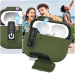 Tech-Protect Slim Hook Apple Airpods Pro 3 - Olive Green