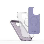 Tech-Protect Silicone Pure MagSafe iPhone 16 Pro case - Mauve