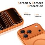 Tech-Protect MagPeak MagSafe iPhone 17 Pro case - Cosmic Orange