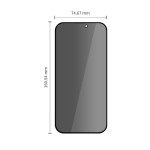 Ekrano apsauga iPhone 18 Pro Max (2x pack) - Privacy