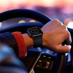 44/45/46/49mm Tech-Protect LeatherFit band - Black