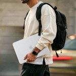 Tech-Protect SmartShell MacBook Neo - Glitter Clear