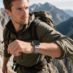 44/45/46/49mm Tech-Protect Milano Vanguard Band - Titanium