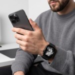 44/45/46/49mm Tech-Protect NYLONLOOP band - Black