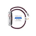 40/41/42mm Tech-Protect NYLONMAG Magnetic band - Deep Burgundy