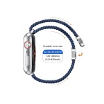 44/45/46/49mm Tech-Protect NYLONMAG Magnetic band - Montego Blue
