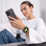 44/45/46/49mm Tech-Protect NYLONMAG Magnetic band - Pistachio