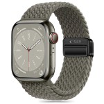 44/45/46/49mm Tech-Protect NYLONMAG Magnetic band - Olive Grey