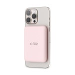 Tech-Protect MagSafe 5000maH Power Bank with Wireless Charging - Pink (išpakuotas)