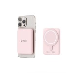 Tech-Protect MagSafe 5000maH Power Bank with Wireless Charging - Pink (išpakuotas)