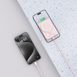 Tech-Protect MagSafe 5000maH Power Bank with Wireless Charging - Pink (išpakuotas)