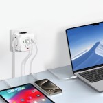 Tech-Protect išmanusis maitinimo lizdas - White
