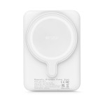 Tech-Protect MagSafe 5000maH Power Bank with Wireless Charging - White
