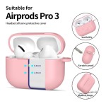Tech-Protect Silicone Hook Apple Airpods Pro 3 - Dusty Pink