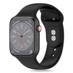 44/45/46/49mm Tech-Protect Silicone band - Black