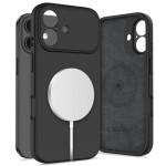 Tech-Protect Silicone MagSafe iPhone 17 case - Black