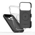 Tech-Protect Silicone MagSafe iPhone 17 Pro case - Black