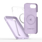 Tech-Protect Silicone MagSafe iPhone 16e/17e case - Mauve
