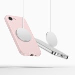 Tech-Protect Silicone MagSafe iPhone 16e/17e case - Pink Pearl