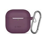 Tech-Protect Silicone Hook Apple Airpods 4/5 - Burgundy