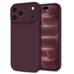 Tech-Protect Silicone MagSafe iPhone 17 Pro Max / 18 Pro Max case - Burgundy