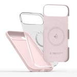 Tech-Protect Silicone MagSafe iPhone 17 Air case - Pink Pearl