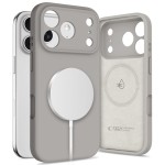 Tech-Protect Silicone MagSafe iPhone 17 Pro case - Stone Grey