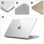 Tech-Protect SoftShell MacBook Pro 14 (nuo 2021) - Crystal Clear