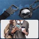Tech-Protect Carbon Airtag case - Black
