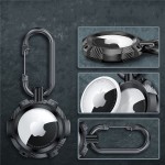 Tech-Protect Carbon Airtag case - Black