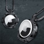 Tech-Protect Carbon Airtag case - Black