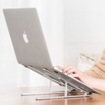 Tech-Protect universalus kompiuterio stovas - Dark Grey