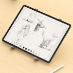 Tech-Protect universalus kompiuterio stovas - Dark Grey