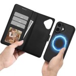 Tech-Protect iPhone 17 Wallet case with MagSafe - Matte Black