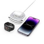 Tech-Protect 3in1 15W-A24 MagSafe sulankstomas kroviklis - Gray