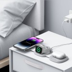 Tech-Protect 3in1 15W-A24 MagSafe sulankstomas kroviklis - Gray