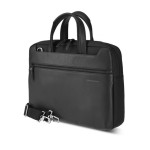 Tucano juodas odinis krepšys tinkantis MacBook Pro/Air 13"
