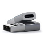 Satechi USB-A į USB-C Space Gray adapteris