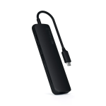 Satechi USB-C Slim Multi-Port With Ethernet Black adapteris