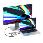 Satechi USB-C Slim Multi-Port With Ethernet Silver adapteris