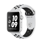 Watch Series 3 Nike+ 38mm Silver Aluminum Case with Pure Platinum/Black Nike Sport Band