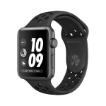 Watch Series 3 Nike+ 38mm Space Gray Aluminum Case with Anthracite/Black Nike Sport Band (buvo išpakuotas)