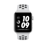 Watch Series 3 Nike+ 42mm Silver Aluminum Case with Pure Platinum/Black Nike Sport Band