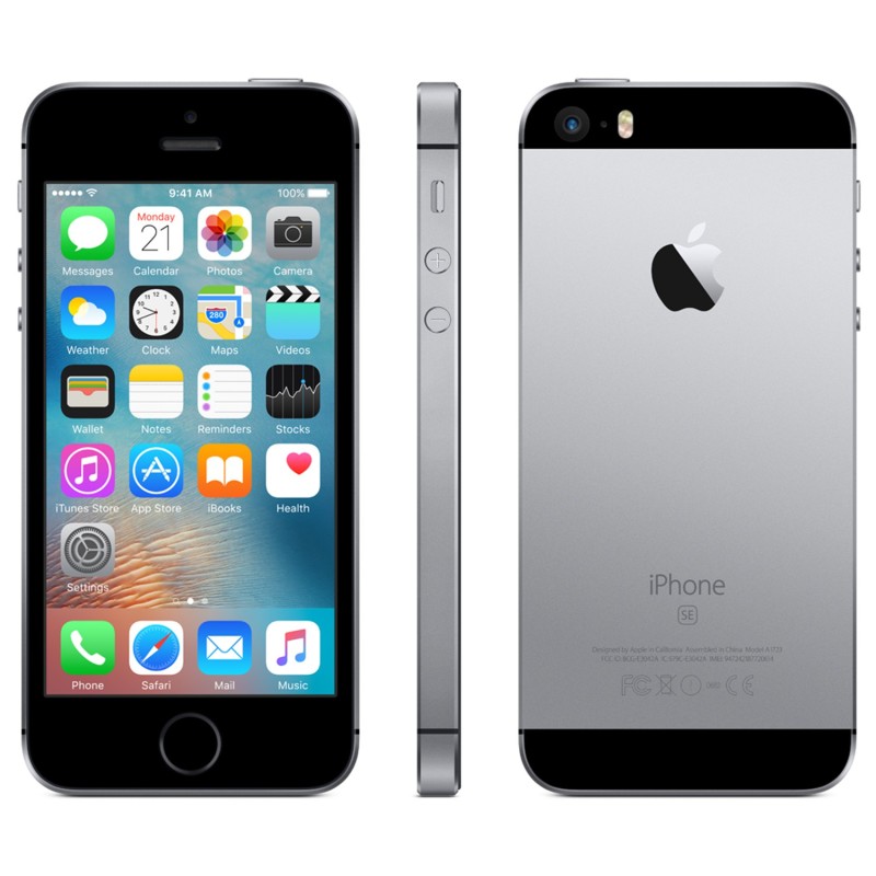 iPhone SE 128GB Space Gray MP862 kaina tik 419 €